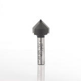 Klein® V-Groove Laser Point Sign Making CNC Router Bit - 1/4 Shank