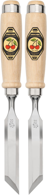 45° Skew Bench Chisel Cranked - (Left & Right Pair)