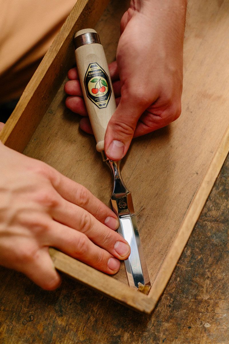 45° Point Cranked Skew Bench Chisel