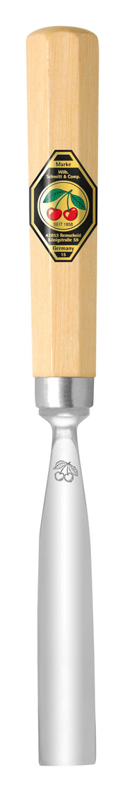 Woodcarving Chisel - Long Bent Gouge #9