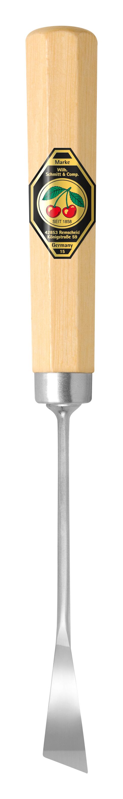 Woodcarving Chisel - Short Bent Flat Skew Edge Right #1