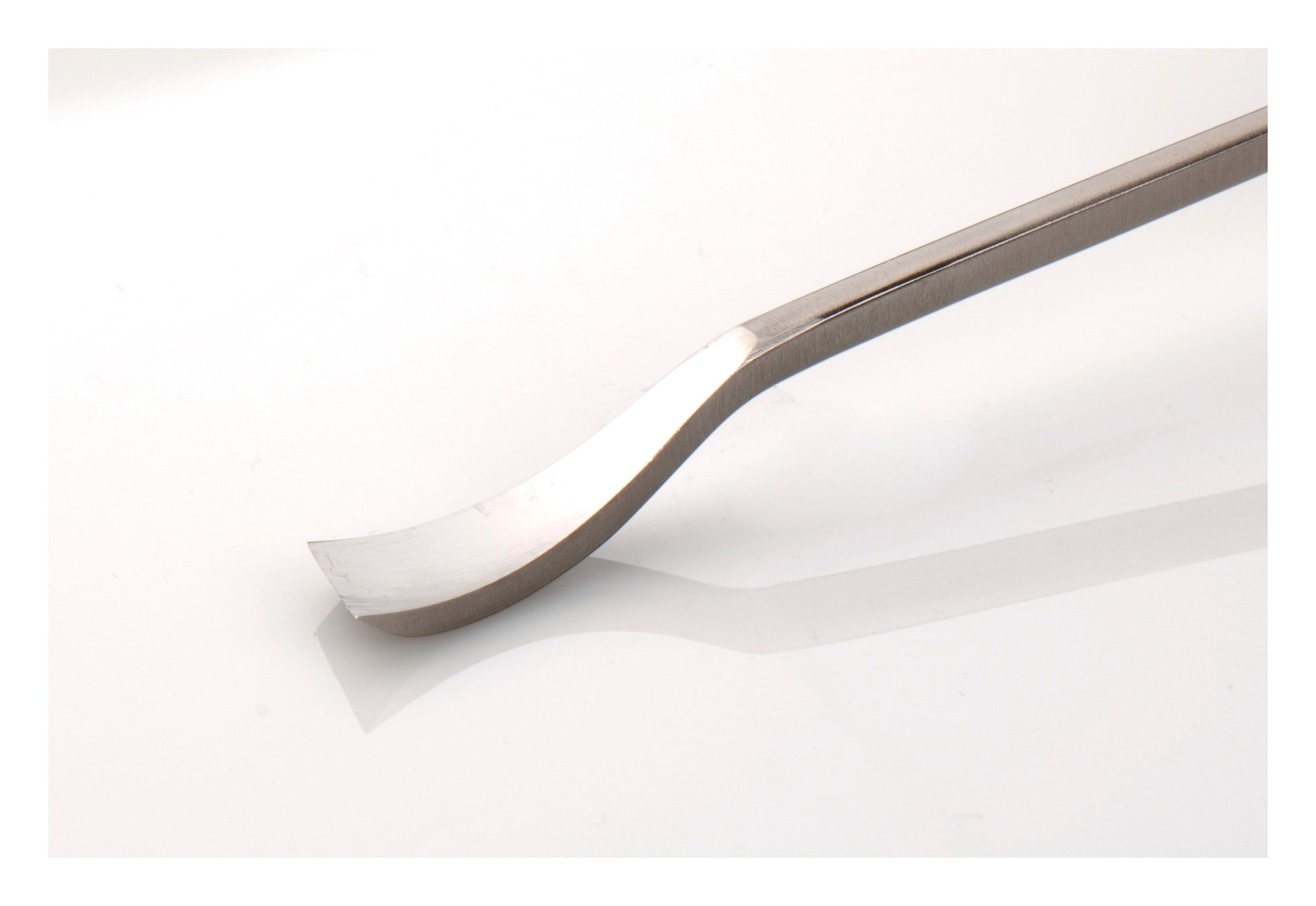 Woodcarving Chisel - Short Bent Flat Skew Edge Right #1