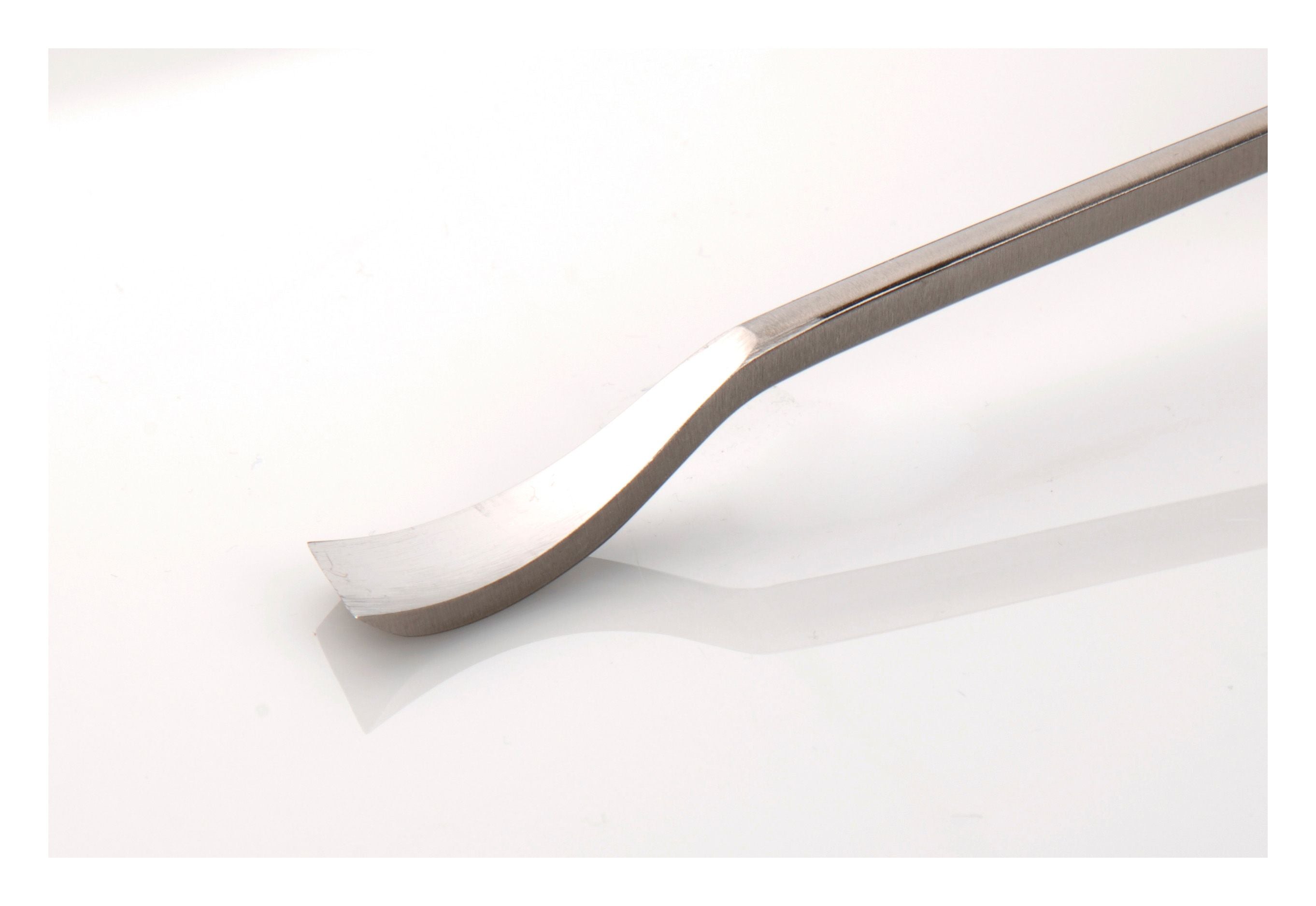 Woodcarving Chisel - Short Bent Flat Skew Edge Right #1