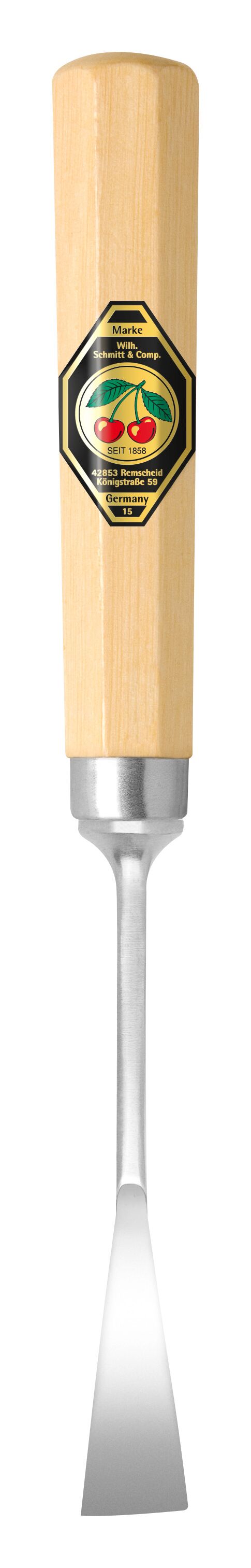 Woodcarving Chisel - Short Bent Gouge #9