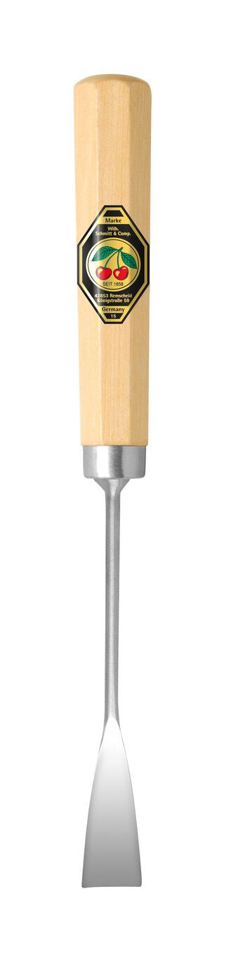 Woodcarving Chisel - Fish Tail Flat Gouge #3