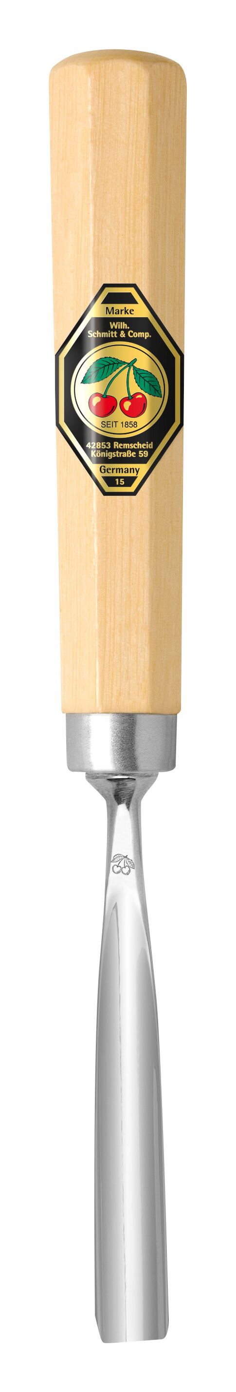 Short Series Woodcarving Chisel - Straight Gouge #8