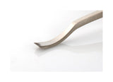 Short Series Woodcarving Chisel - Short Bent Flat Edge #1