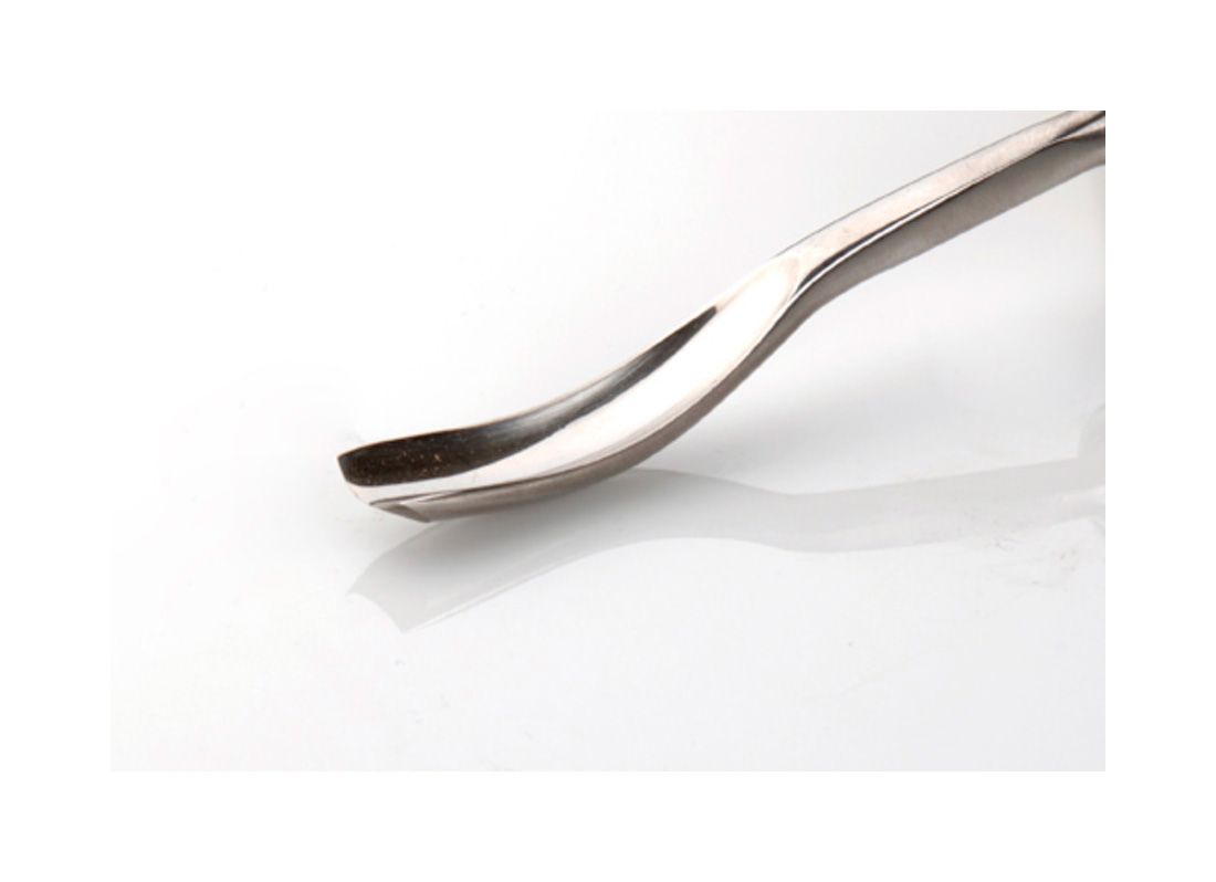 Short Series Woodcarving Chisel - Short Bent Gouge #8