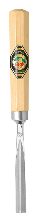 Short Series Woodcarving Chisel - Straight V Gouge #39