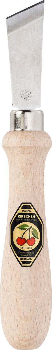 Woodcarving Knife - Long Broad Blade (Skew Edge)