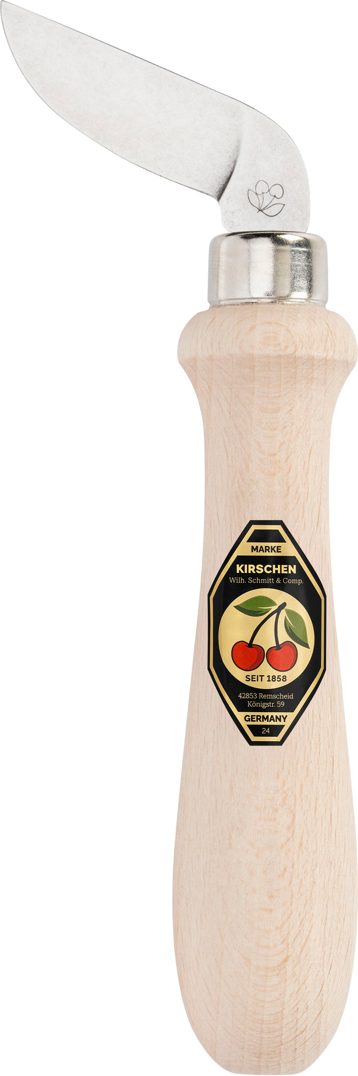 Woodcarving Knife - Bent Blade (Curved Edge)