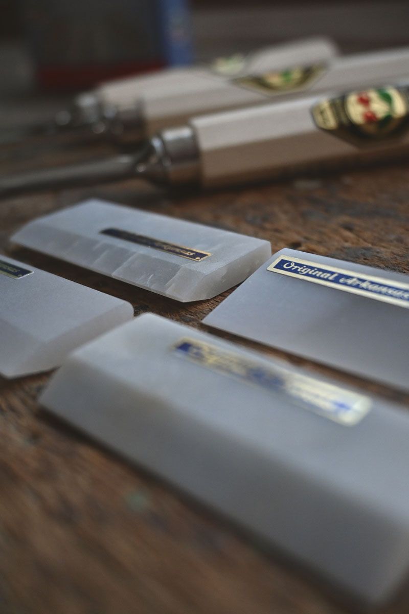 4pce Arkansas Sharpening Stone Set