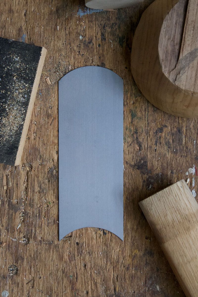 Cabinet Scraper - Concave/Convex 0.8mm thick