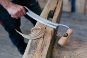 Woodcarving Draw Knife - Curved 250mm
