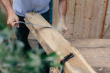 Woodcarving Draw Knife - Curved 250mm