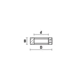 Klein® Router Bit Bearing Stop Collar