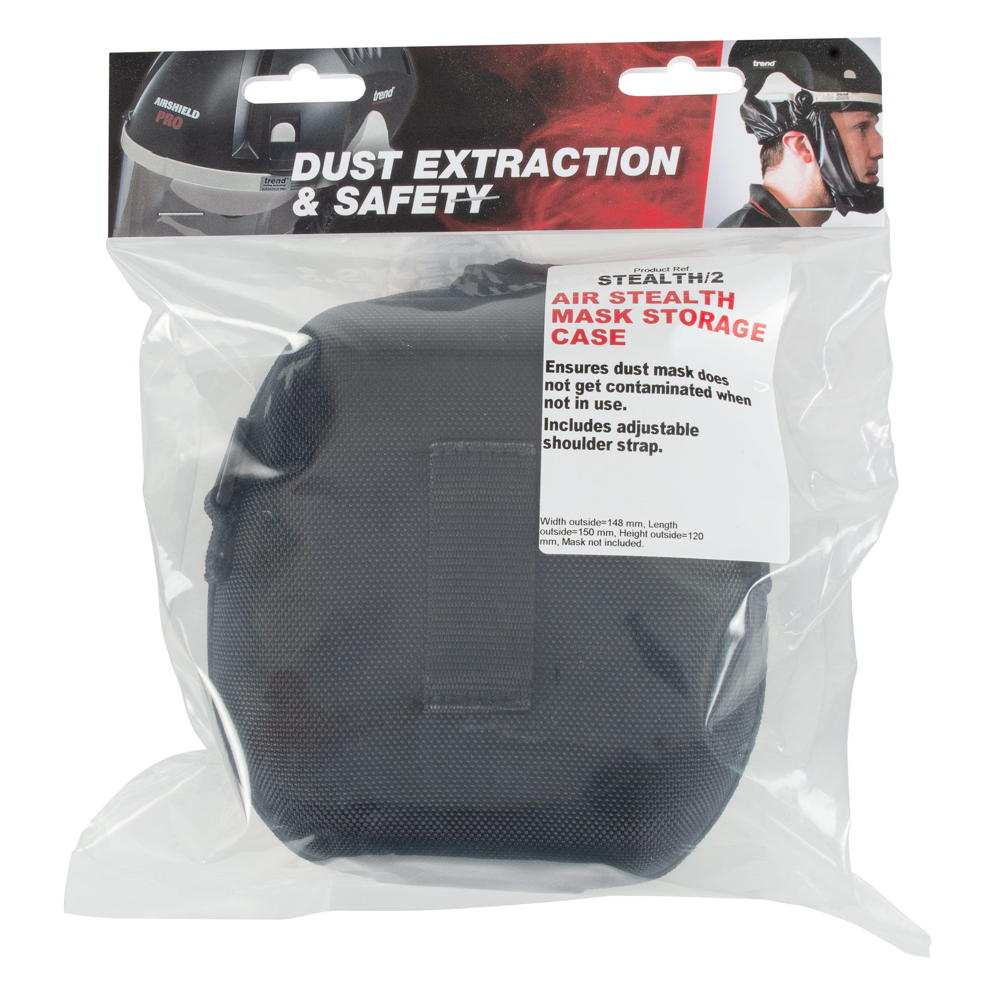 Trend® Stealth Dust Mask Storage Case