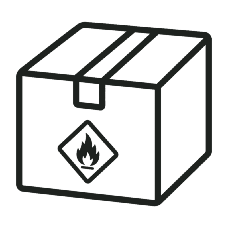 Dangerous goods parcel